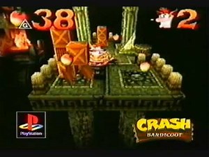 Crash Bandicoot Ad from 1996