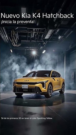 🚗 2026 Kia K4 Hatchback GT-Line Turbo now available in Mexico 🇲🇽