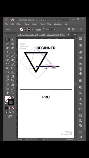 Part 120 | Adobe Illustrator Tutorial | Create an Arrow Like a Pro