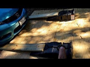 HOW TO USE RAMPS TO LIFT A LOW CAR, VAN OR TRUCK