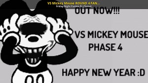 VS Mickey Mouse ROUND 4 FANMADE Mod for Friday Night Funkin' | FNF Mods