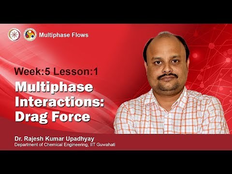 Lecture 12: Multiphase Interactions: Drag Force