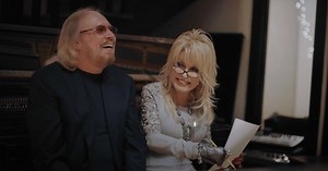 Barry Gibb and Dolly Parton Go Behind the Scenes of 'Words' Remake in New Video