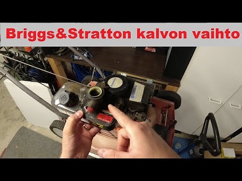 Ruohonleikkurin kaasuttimen kalvon vaihto