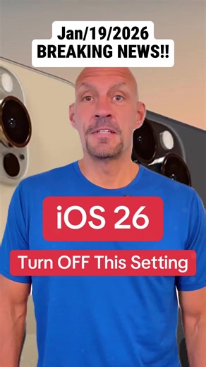 Turn Off This Secret iOS 26 Setting Now! 🚨 Protect Your Privacy! #iOS26 #iphoneprivacy #technews #iphonetips #fyp #foryou #iphonetricks #scottpolderman #iphone #news