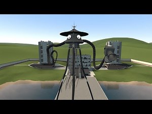 Gmod: NEW War of the Worlds Tripod NPC Showcase