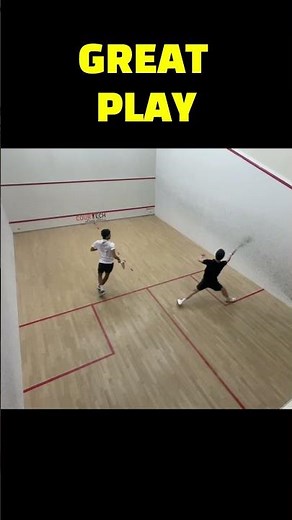 Great play | Squash match footage