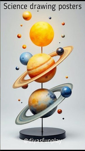 science drawing posters - #shorts - science drawing ideas - science project drawing ideas