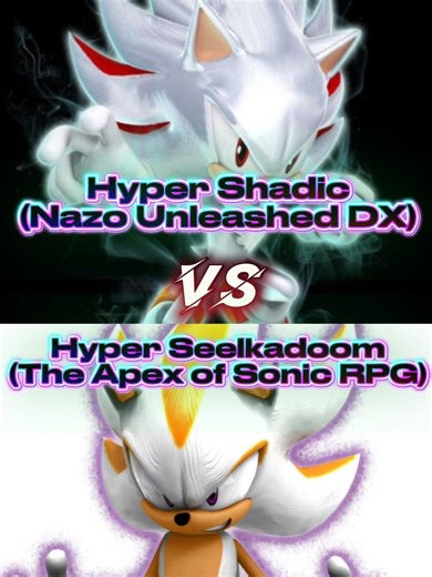 Hyper Shadic vs Hyper Seelkadoom.Cyber Perfect Nazo vs Super Shadic.#NazoUnleashed #ReturnOfNazo