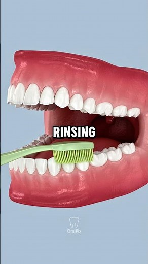 Stop Rinsing After Brushing 🪥🦷 #dentist