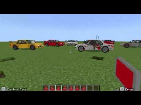Reviewing my first ever Minecraft mod! Mitsubishi Lancer Evo III