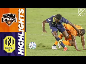 Houston Dynamo vs. Nashville SC | October 14, 2020 | MLS Highlights