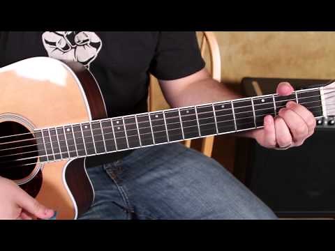 Grateful Dead - Jerry Garcia - Birdsong - How to Play on Guitar - Acoustic Songs Lesson