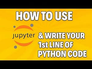 How to Use Jupyter Notebook & Write your 1st Line of Python Code