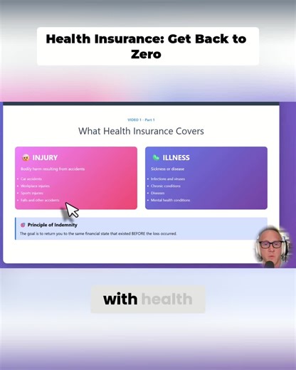 Ace your health insurance exam! Understand indemnity. Health insurance returns you to the financial state before a loss. Watch the full masterclass here: https://www.youtube.com/watch?v=C0mqwju2fUM&t=2732s Ready to pass? #InsuranceExam #StateExamPrep #HealthInsuranceExam #HealthPolicy #InsuranceStudy