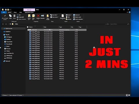 Rename Multiple Files or Sequence Files in 2 mins. | No Softwares | No CMD