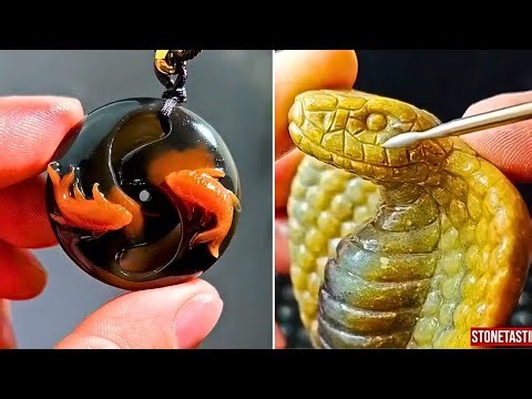 From Rock to Miniature Sculptures - Art in Stone 3