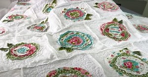 How To Make This Quilt As You Go Rose Garden Quilt