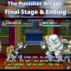 158K views · 3.2K reactions | Final Stage & Ending, (Final Punishment) of the Punisher Arcade game. Amazing Beat Em Up by Capcom. Nick Fury is played by Wolfen Films. Recorded 8/30/23. Hope you Enjoy #retro #retrogames #capcom #arcadegames #thepunisher #finalfight #nickfury #segagenesis #90s | Black Retro Gamer | Facebook