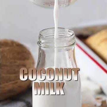 Homemade Coconut Milk