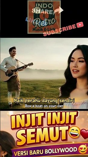 INJIT INJIT SEMUT | Shorts #lagunostalgia #bollywoodstyle #indoretromusik