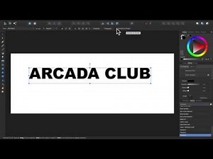 Affinity Designer - Teil 17: Kreatives Arbeiten mit Schriften