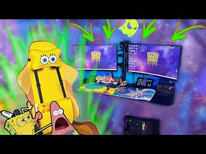 😎😱 I GOT THE ULTIMATE SPONGEBOB GAMING SETUP! 😱 😎