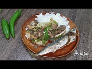 Resepi Kodop Tuhau Ikan masin paling sedap di Sabah