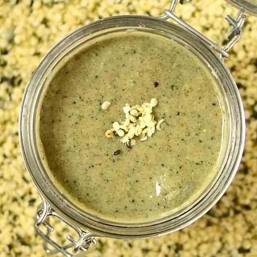 Homemade Hemp Seed Butter