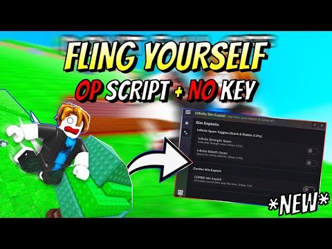 *NEW* Fling Yourself OP Script (INF STRENGTH SPAM, INF REBIRTH SPAM, COMBO WIN) PASTEBIN