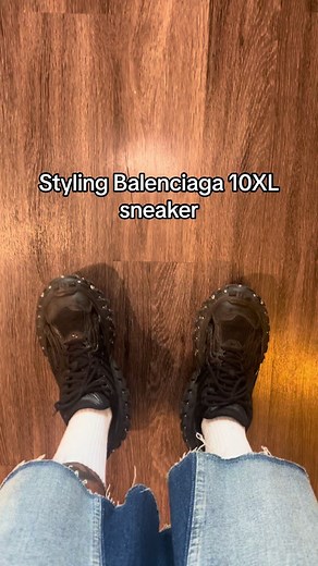 Styling Balenciaga 10XL Sneaker Outfits for Men