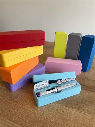 Mounjaro Kwikpen Case: Stylish Pen & Syringe Storage Box