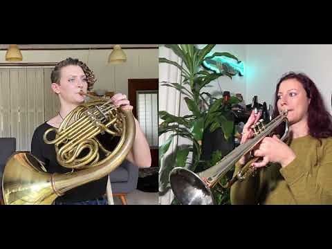 Frackenpohl duet, horn and trumpet. Feat. Kate Warren & Kate Amrine