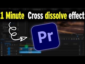 Master the Art of Cross-Dissolve Transitions in Premiere Pro | how to adobe