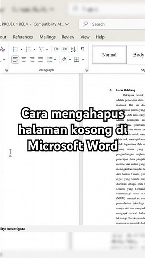 How to delete blank pages in Microsoft Word #tutorial #microsoftword #microsoft