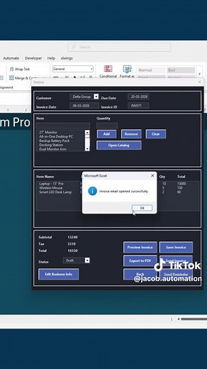 Streamline Your Invoicing with Our Excel Invoice System