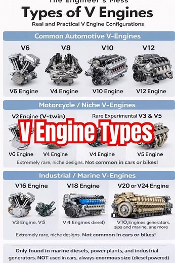 V Engine Types — More Than V6 & V8