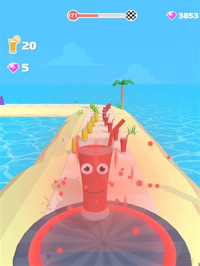 Summer Drink Stack🍷Run level 171 楽しいゲーム #shorts #foryou #mobilegame #게임