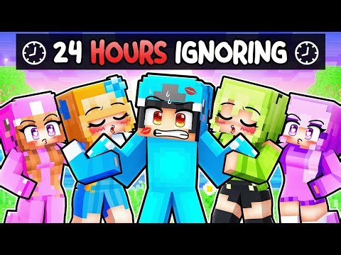 Omz Ignored His Crazy Fan Girls For 24 Hours in Minecraft!