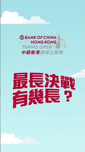 【中銀香港話你知：最長網球決戰有幾長？】