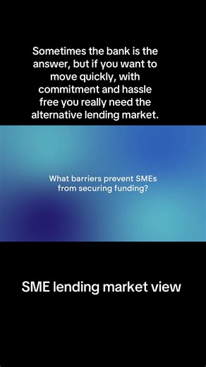 Overcoming Bank Inertia in SME Lending Challenges