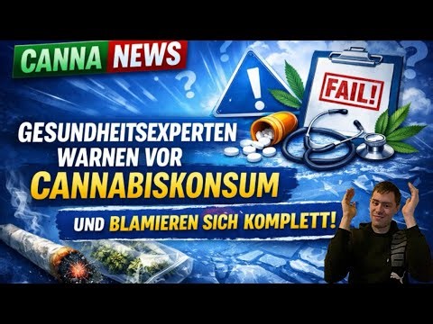 Canna News: Health experts warn against cannabis use and completely embarrass themselves!