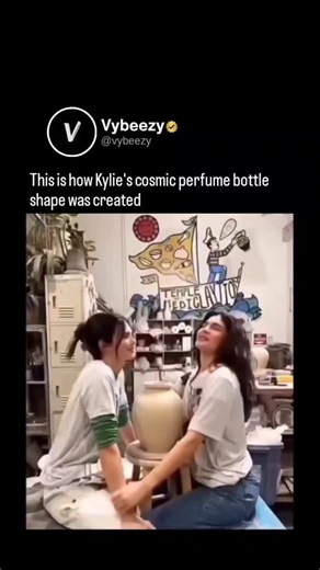 vybeezy on Instagram: "Kylie Jenner’s Cosmic perfume didn’t just launch with a scent — it launched with an object. The bottle was created to feel more like art than packaging, with a curved silhouette that fits naturally in your hand and a mirrored sphere cap that gives it a futuristic touch. The whole design leans into an “otherworldly” aesthetic, as if the bottle could be a small piece of something found in space. Kylie spent years shaping both the fragrance and the look, wanting the bottle to
