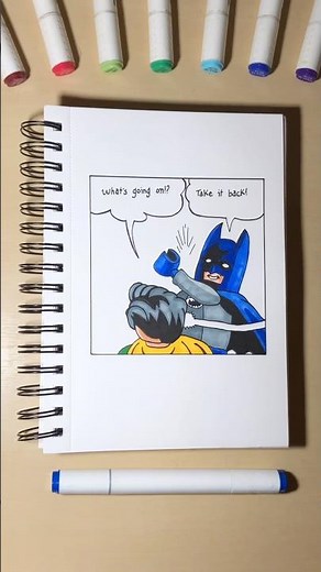 🦇 Batman Versus Robin Comic (Part 3) 💥🐦