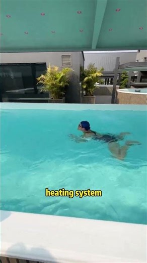 A friend asked how much it cost to install this swimming pool in the yard?