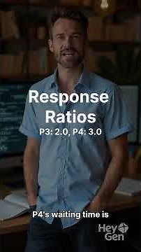 HRRN Scheduling in Operating System | Highest Response Ratio Next | Easy Explanation & Example