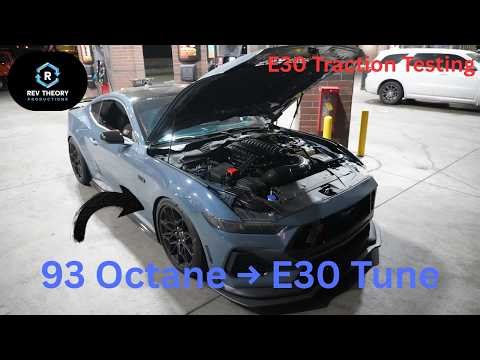 93 Octane to E30 Tune | Testing Traction and How To Blend