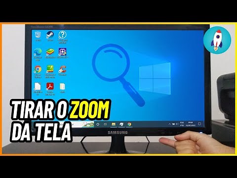 Como TIRAR O ZOOM DA TELA do PC - Diminuir Zoom do PC/Notebook Windows 10