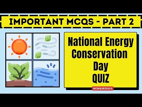 Energy Conservation Day Quiz in English | Power Quiz | Energy Quiz | 25 Most Important MCQs