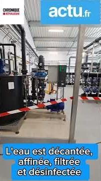La nouvelle usine de production d'eau potable à Fougères